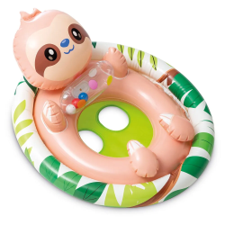 Круг надувной детский для плавания "Ленивец", с сиденьем трусами, от 3-4 лет, 59570NP INTEX