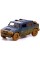 Модель машины Kinsmart 1:40 "HUMMER H2 SUT (Muddy)" инерция KT5097WY / Синий