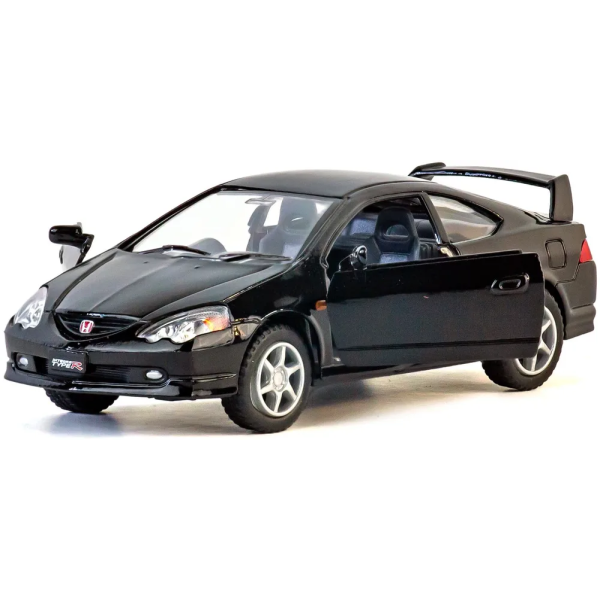Металева машинка Kinsmart 1:34 Honda Integra Type R KT5053W, інерційна / Чорний