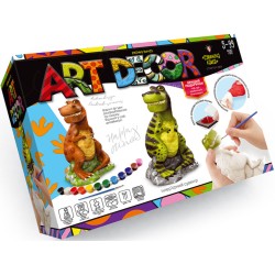 Набор из гипса креативная творчество "Art Decor" ARTD-01-04U динозавр