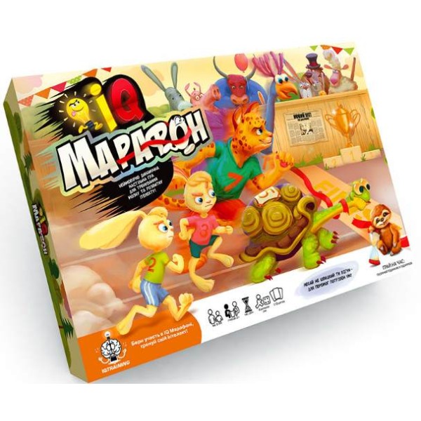 Настольная игра Danko Toys IQ Марафон G-IQM-01-01U