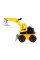 Іграшка Трактор Екскаватор колісний з рухомим ковшем 6290 Жовтий