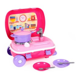 Іграшка «Кухня-валіза з набором посуду ТехноК» 6061