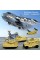 Игрушечный набор Военный Самолет и Боевые Машинки P936-A