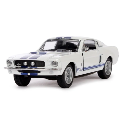 Модель машины Kinsmart 1:38 "1967 Shelby GT-500", инерционная, металл KT5372W / Белая