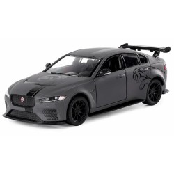 Металлическая машинка Kinsmart 1:38 Jaguar SV Project 8 Livery Edition KT5416WF, инерционная / Серый