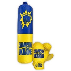 Боксерский набор Champion Of Ukraine (средний) M-UA