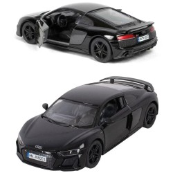 Металлическая машинка Kinsmart 1:36 2020 Audi R8 Coupe, инерционная, чёрная, KT5422W
