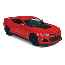 Металлическая машинка Kinsmart 1:38 2017 Chevrolet Camaro ZL1 KT5399W инерционная, двери открываются / Красный