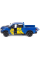 Машинка металева Kinsmart 1:46 Dodge RAM 1500 Livery Edition 2019 (інерційна, двері відчиняються, синя KT5413WF)