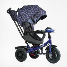 Велосипед 3-х кол. 8066/208-23 BestTrike "Perfetto" поворотне сидіння, колеса гумові надувні, кошик, фара музична, USB, Bluetooth, в коробці