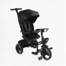 Велосипед 9155/704-15 BestTrike "Marco" поворотне сидіння, складне кермо, колеса з прогумованим PU, кошик, телескопічна ручка, фара музична