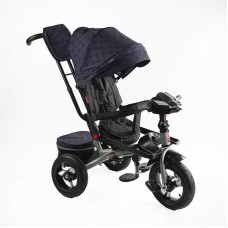 Велосипед 6088 F – 702-15 Best Trike ПОВОРОТНЕ СИДІННЯ, СКЛАДНЕ КЕРМО, ФАРА МУЗИЧНА З USB,Bluetooth НАДУВНІ КОЛЕСА, ПУЛЬТ ВКЛЮЧЕННЯ СВІТЛА І ЗВУКУ