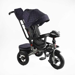 Велосипед 6088 F – 702-15 Best Trike ПОВОРОТНЕ СИДІННЯ, СКЛАДНЕ КЕРМО, ФАРА МУЗИЧНА З USB,Bluetooth НАДУВНІ КОЛЕСА, ПУЛЬТ ВКЛЮЧЕННЯ СВІТЛА І ЗВУКУ