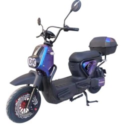 Електроскутер Corso Ride 601037 1000W 72V/20Ah, сигналізація, LED, амортизація, гальма дискові