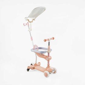 Самокат 5в1 "Skyper" BT-39904 колеса PU125х40мм зі світлом, укр озвучування та підсвічування платформи,с ДОП. КОЛЕСАМИ, захисний бампер