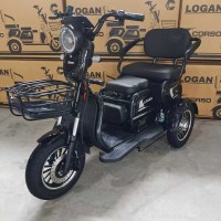 Електричний трицикл Corso «Logan» LN-612007 (1) + 1 ЯЩИК АКУМ, двигун 1200W, акумулятор 72V/23Ah, колеса 300-10, в коробці