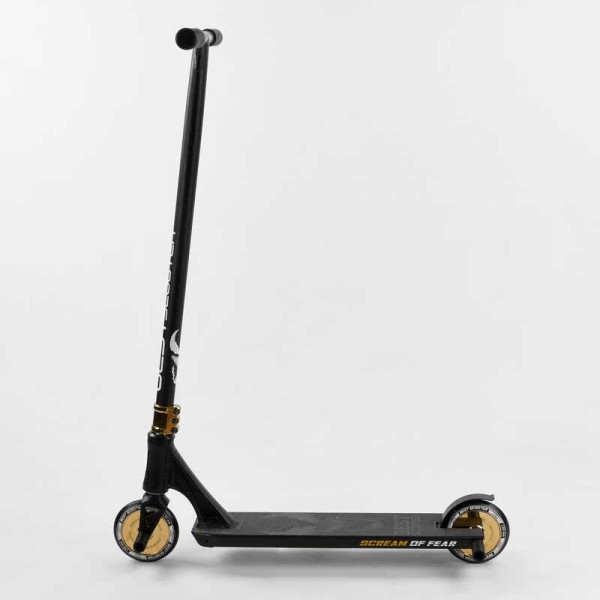 Самокат трюковий 71383 Best Scooter (4) "SIMBIOTE" HIC-система, ПЕГИ, алюмінієвий диск і дека, колеса 120 мм PU, ширина керма - 57 см, в коробці