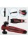 Самокат трехколесный Best Scooter HW-00505 MAXI (6) съемный алюминиевый руль, передние колеса PU 120х45мм. заднее 80х50мм, со светом, в коробке