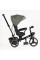 Велосипед 9155/318-82 BestTrike "Marco" поворотне сидіння, складне кермо, колеса з прогумованим PU, кошик, телескопічна ручка, фара музична