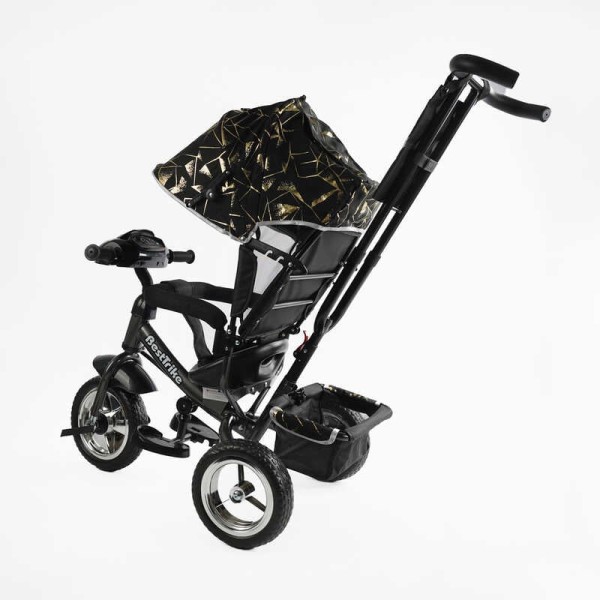 Велосипед 3-х колісний 6588/60-775 Best Trike КОЛЕСО ПІНА, d=25см переднє, d=20см задні, фара музична, USB, Bluetooth, в коробці