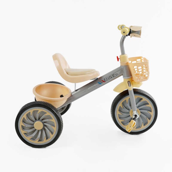 Велосипед 3-х колісний BS-35761 "Best Trike" (1) колеса EVA переднє 12’’, заднє 10’’, сталева рама, УКР. ОЗВУЧУВАННЯ, світло, 2 кошики
