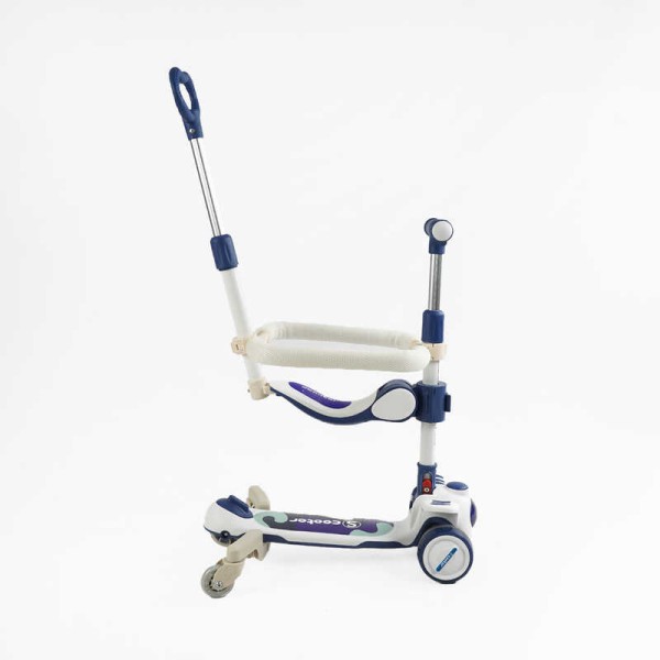 Самокат 5в1 "Skyper" RT-13409 (6) колеса PU125х40мм зі світлом, укр озвучування та підсвічування платформи, з ДОП. КОЛЕСАМИ, захисний бампер, в коробці
