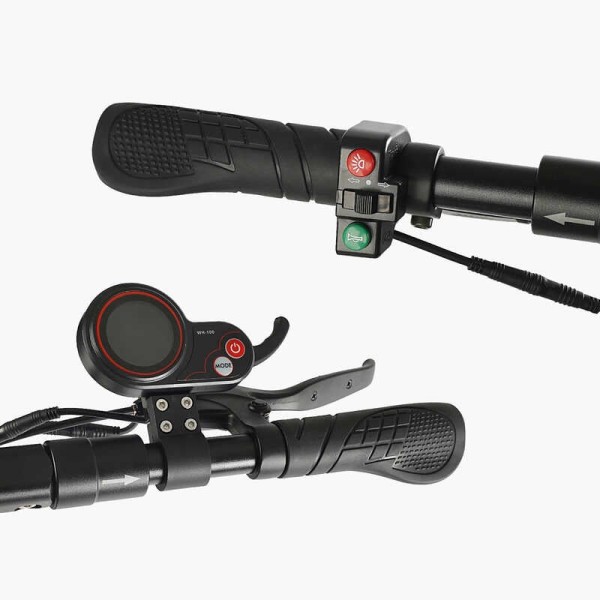 Електричний самокат BS-80632 Best Scooter з сидінням (1) двигун 1200W, акумулятор літієвий 48V18Ah, колеса надувні 11’’, в коробці