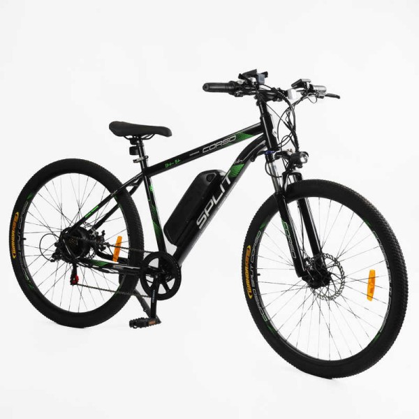 Електровелосипед Corso «Split» 29" дюймів SP-65112 (1) рама сталева 19``, двигун 350W, акум. 36V13Ah, Shimano 7 швидкостей, у коробці