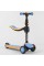 Самокат триколісний Best Scooter JS-30918  (4) з сидінням, алюмінієве кермо, 3 колеса PU зі світлом, d = 12 см