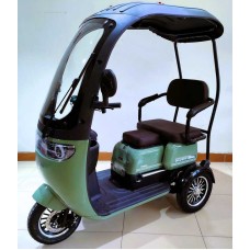 Электрический трицикл Corso Handy HD-81274 800W, 72V/20Ah, с крышей и ветровым стеклом, до 35 км/ч, 3-местный