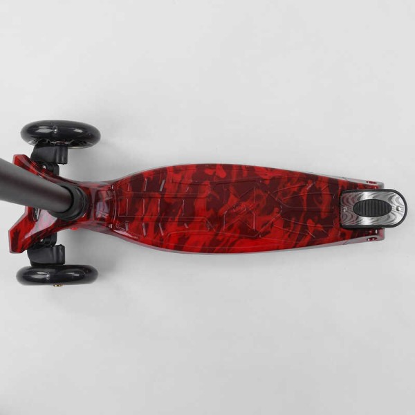 Самокат A 25775/779-1533 "Best Scooter" 4 колеса PU, СВІТЛО, трубка керма алюмінієва, d передніх коліс = 12 см, d задніх коліс = 8 см, в коробці