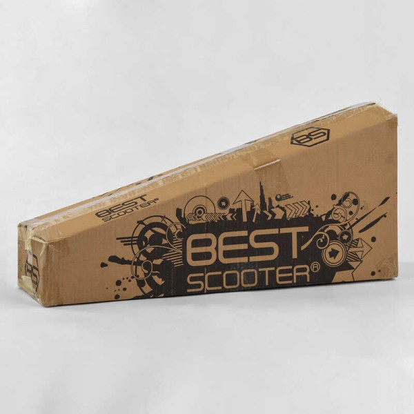 Самокат A 25772 /779-1524 "Best Scooter" 4 колеса PU, СВІТЛО, трубка керма алюмінієва, d передніх коліс = 12 см, d задніх коліс = 8 см, в коробці