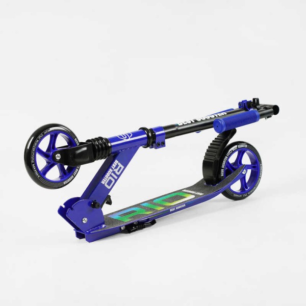 Самокат двоколісний "Best Scooter" R - 74099 (4) колеса PU 145мм, передній амортизатор, алюмінієве гальмо, в коробці