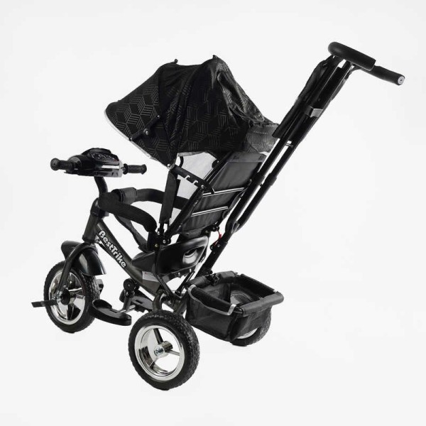 Велосипед 3-х колісний 6588/62-403 Best Trike КОЛЕСО ПІНА, d=25см переднє, d=20см задні, фара музична, USB, Bluetooth, в коробці