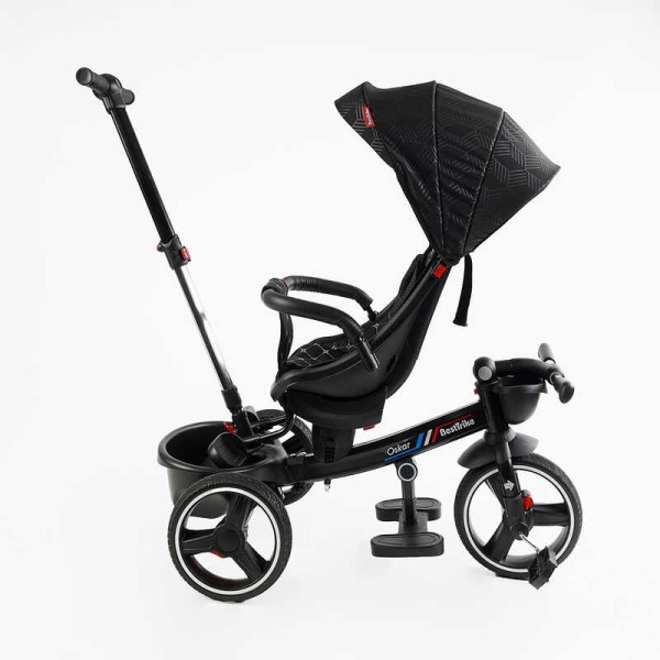 Велосипед 6390 – 26-302 BestTrike "Oscar" ПОВОРОТНЕ СИДІННЯ, КЕРМО СКЛАДАЄТЬСЯ, КОЛЕСА З ПРОГУМОВАНИМ PU, КОШИК, ТЕЛЕСКОПІЧНА РУЧКА