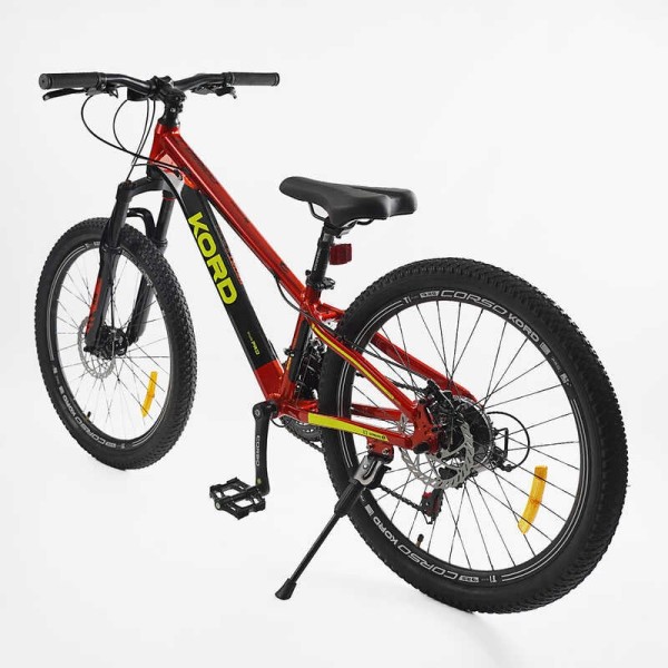 Велоcипед Спортивний Corso Kord 24" дюймів KD-74012