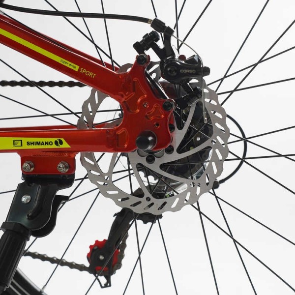 Велоcипед Спортивний Corso Kord 24" дюймів KD-74012