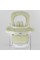 Стільчик для годування Toti W-56077 (1) м'який PU, м'який вкладиш, 4 колеса, знімний столик, в коробці