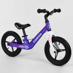 Велобіг Corso 22709 колеса 12" надувні, магнієва рама, магнієвий руль, в коробці