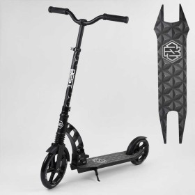 Самокат двухколесный "Best Scooter" 47351 (2) колеса PU, d переднего колеса - 230мм, d заднего колеса - 180мм, 1 амортизатор, в коробке