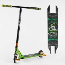 Самокат трюковий 85784 Best Scooter (4) HIC-система, ПЕГИ, алюмінієвий диск та дека, АНОДОВАНЕ ФАРБУВАННЯ, колеса PU, d = 110мм, ширина керма - 60 см
