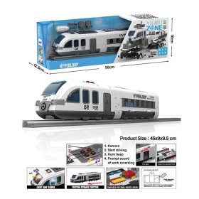 Потяг YW 9097 конструктор, звук, підсвічування, інерція, аксесуари, викрутка з насадками