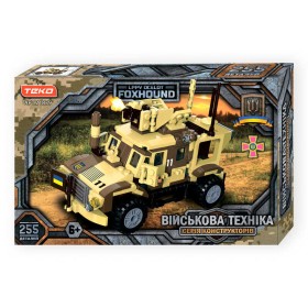 Конструктор "Військова техніка" 21839 Teko, 255 деталей, панцирна машина Ocelot Foxhound