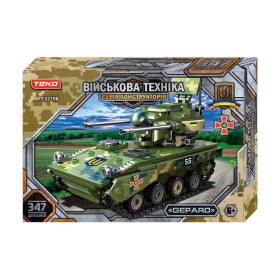 Конструктор “Військова техніка” 32198 (24) Teko, 347 деталей, САУ “Gepard”