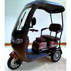 Электрический трицикл Corso Handy HD-73711 800W, 72V/20Ah, с крышей и ветровым стеклом, до 35 км/ч, 3-местный