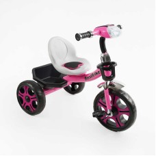 Велосипед 3-х колісний BS-22603 "Best Trike" колеса EVA переднє 12", заднє 10", сталева рама, фара з музикою та світлом, кошик, в коробці
