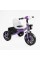 Велосипед 3-х колісний BS-27102 "Best Trike" колеса EVA переднє 12", заднє 10", сталева рама, фара з музикою та світлом, кошик, в коробці