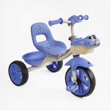 Велосипед 3-х колісний BS-60811 "Best Trike" колеса EVA переднє 10", заднє 8", сталева рама, УКР. ОЗВУЧУВАННЯ, кошик, в коробці