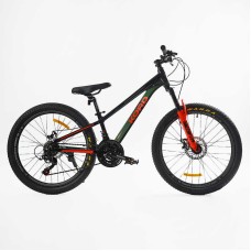 Велоcипед Спортивний Corso Kord 24" дюймів KD-63075